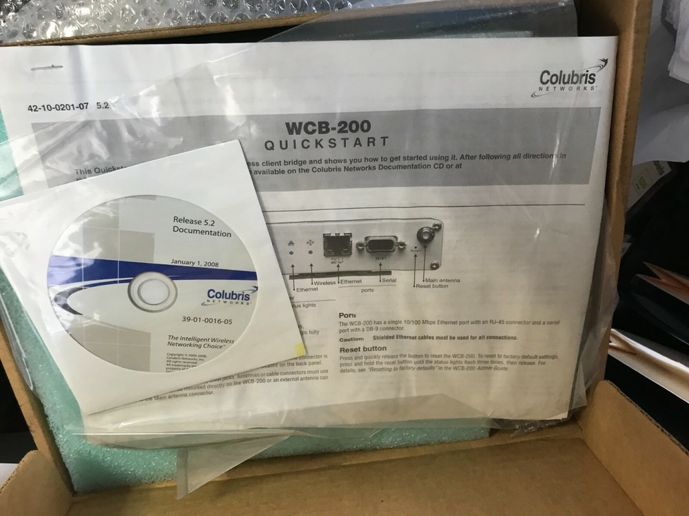COLUBRIS NETWORKS WCB-200 COMPUTER NETWORKING. MODULE