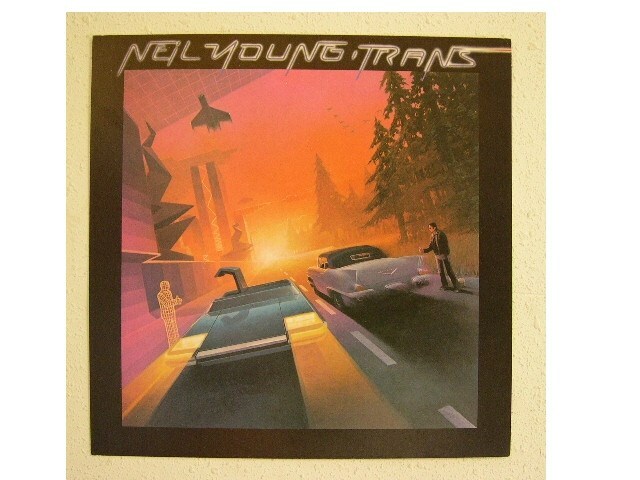 Neil Young Poster Flat Trans