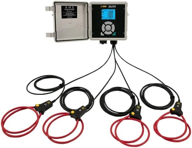 Data Logger AEMC DL914 (4-ch,TRMS,MiniFlex300/3000A, WiFi, DataView)