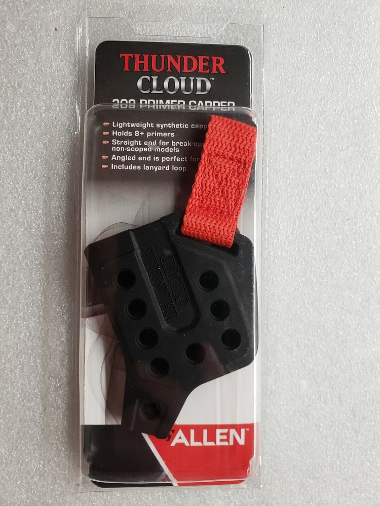 Thunder Cloud 209 Inline Muzzle Loader Primer Capper Allen Holds 8+ Primers