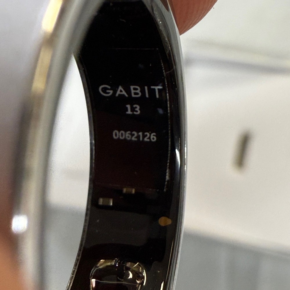 Gabit Smart Ring – Size 13, Silver