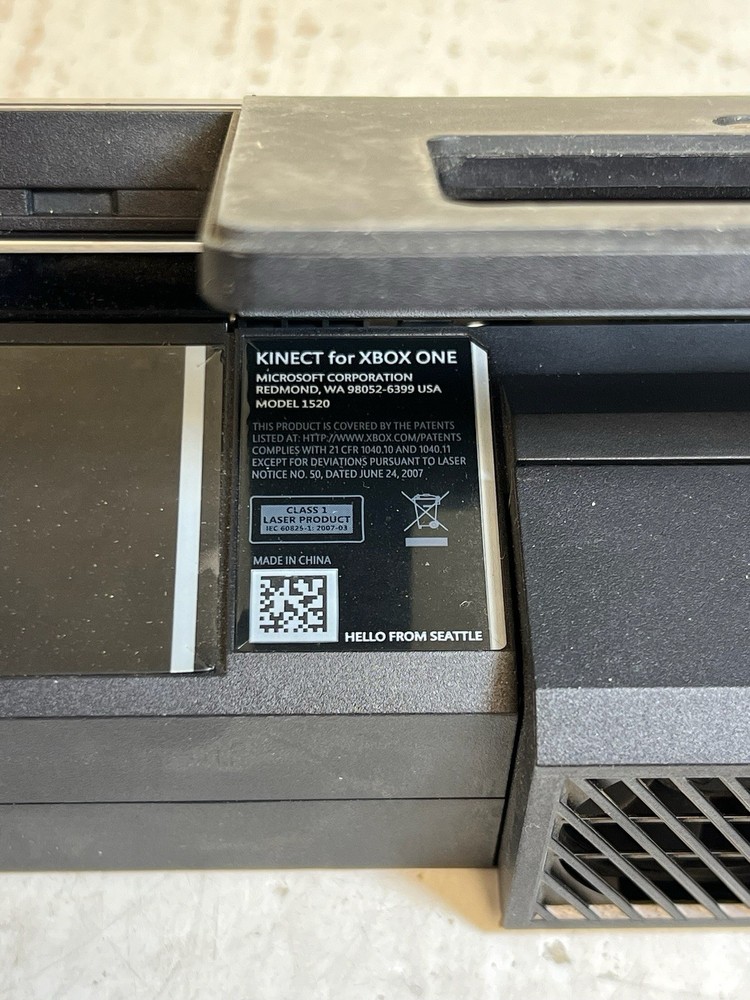 Microsoft Xbox One Kinect Wired Motion Sensor Black Model 1520 OEM - Tested