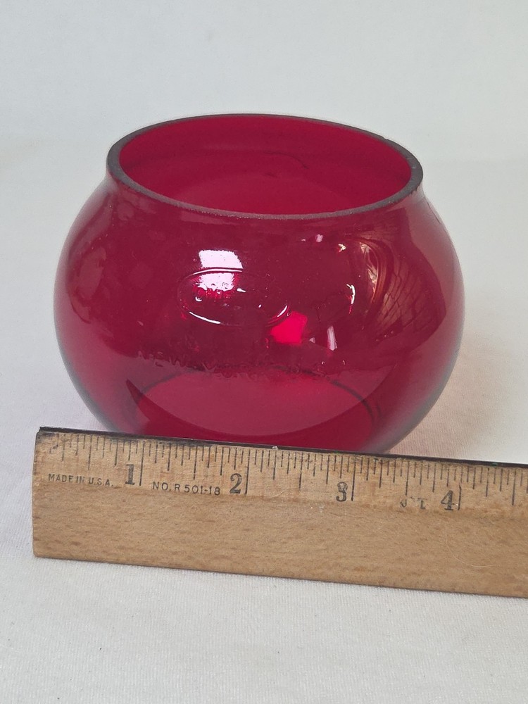 Vintage Erie Rail Road Ruby Red Dietz CNX Lantern Globe