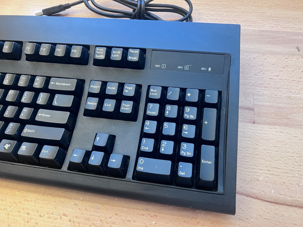 Key Tronic Arc Solutions Wired USB Keyboard E03600U2 Operator Keyboard TESTED