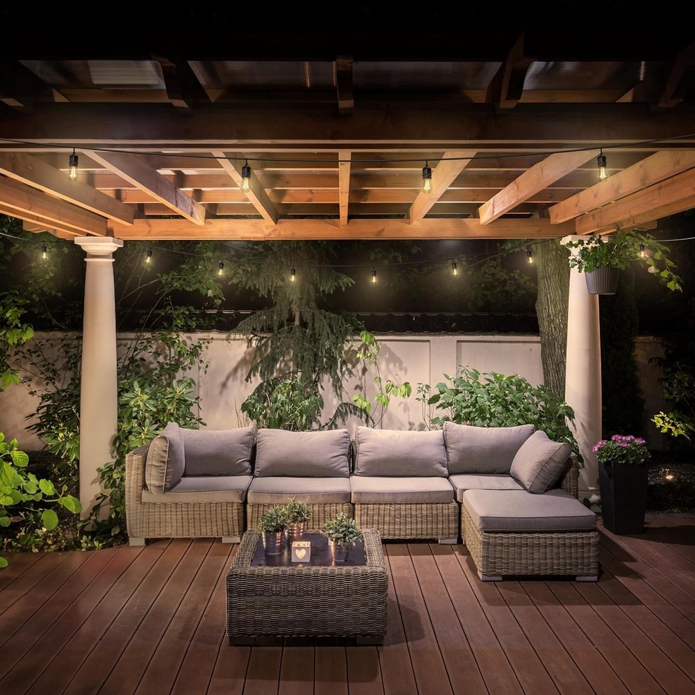 Waterproof S14 LED Light Bulbs Outdoor String Lights Replacement E26 Base 12Pack