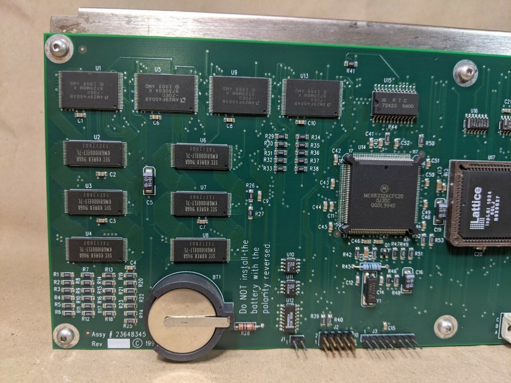 Thermo Trace GC PCB CPU Board ASSY 23648345