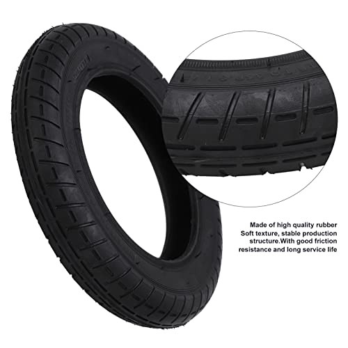 10 Inch Replacement Outer Tire,10x2.0 Explosion-Proof Inflatable Outer Black