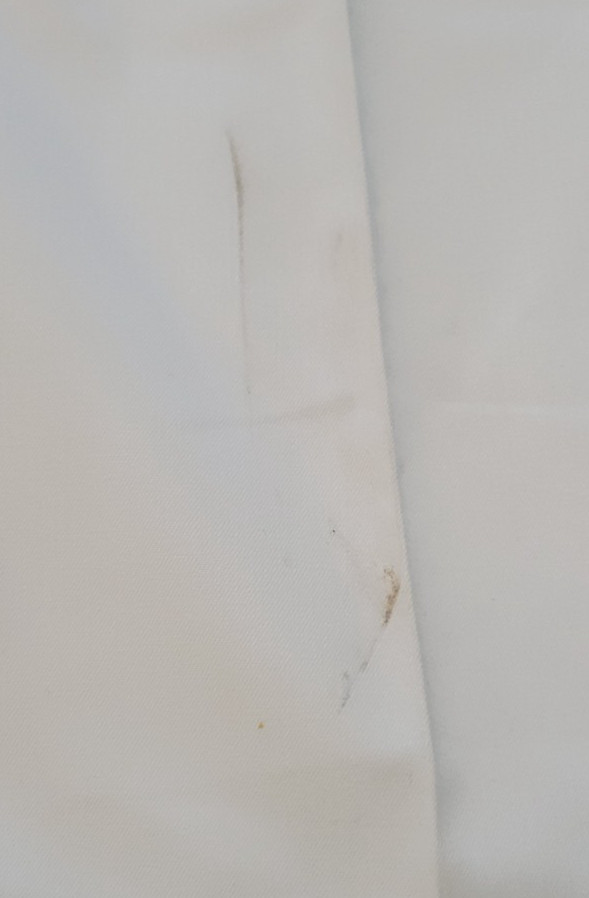 Sailor Flare Pants Military White Creighton Vintage 1970's Navy Size 35x35 ?