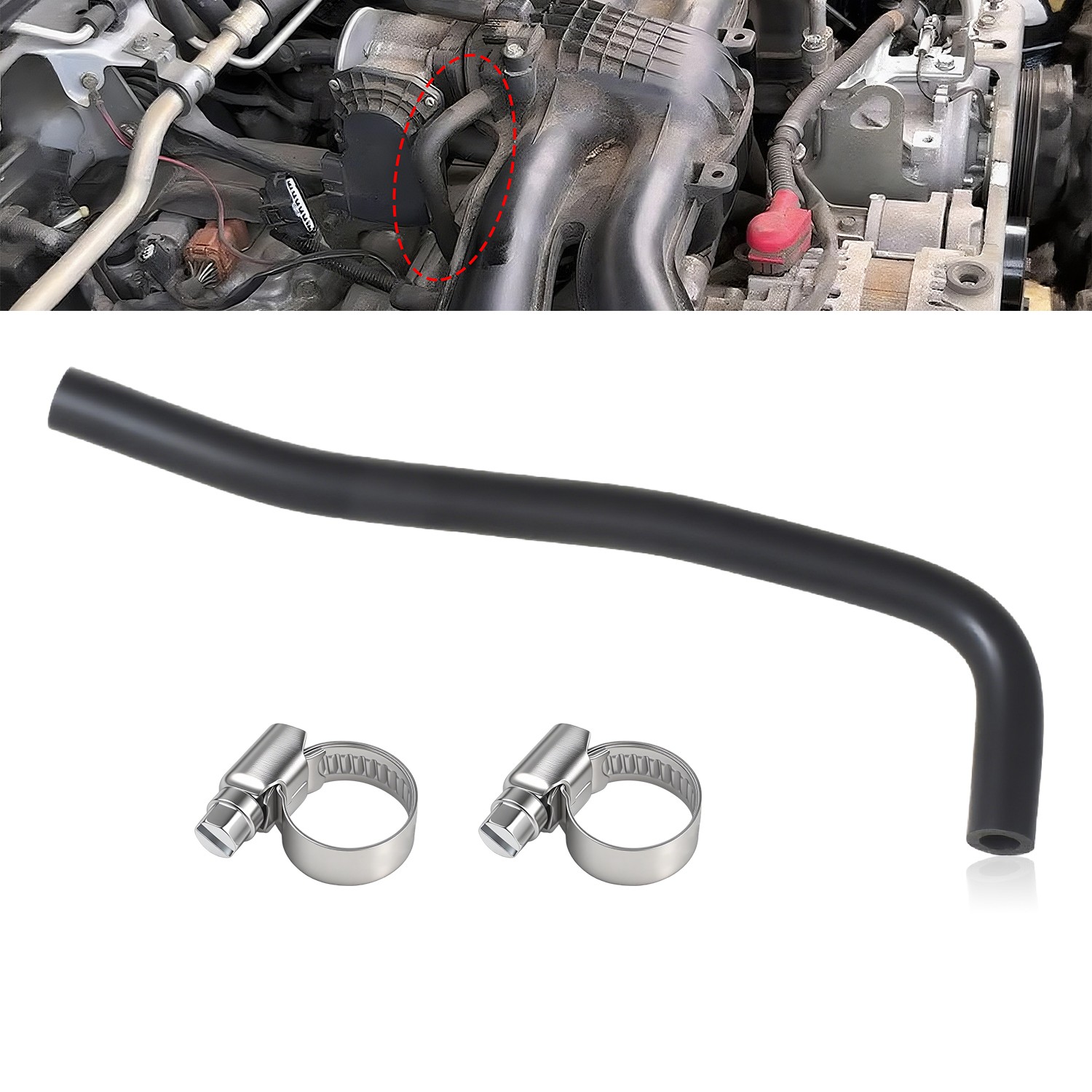 New Vacuum Hose - PCV Valve Hose for Subaru Crosstrek Forester Impreza