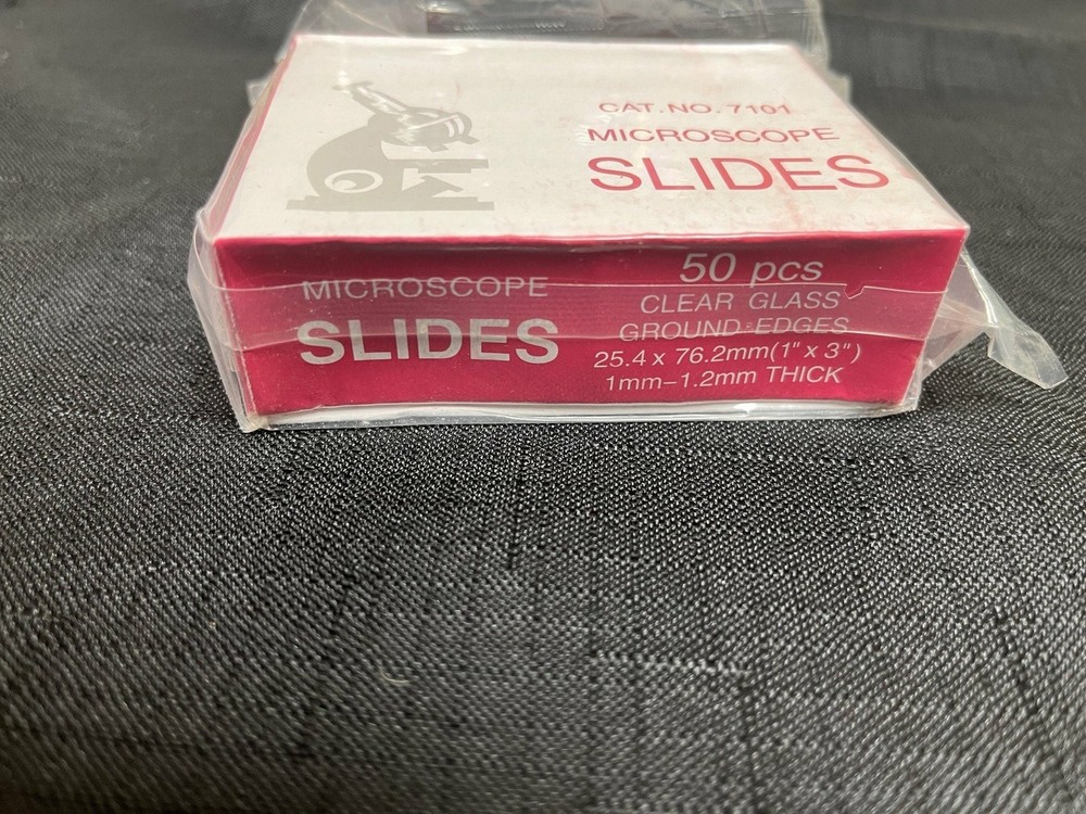 Microscope Slide and Cover Set (50 Ct.)