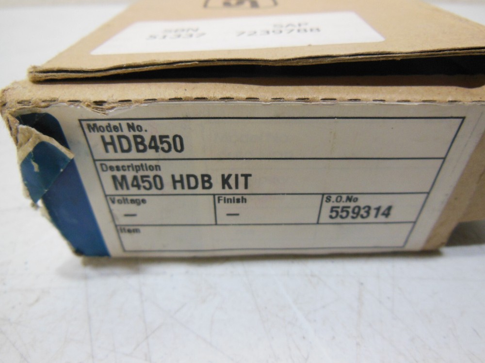 Schlage HDB450 Herculite Door Bracket - New