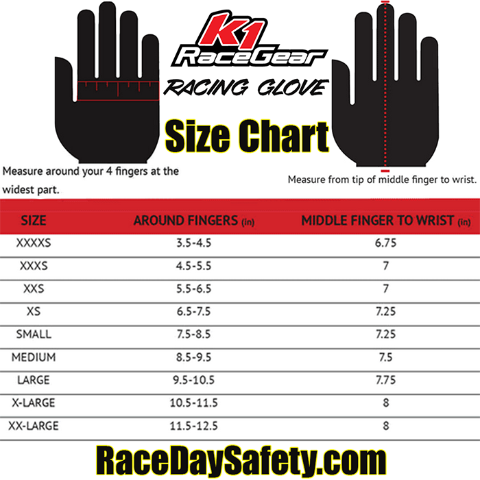K1 RaceGear Track 1 Nomex® Racing Gloves SFI 3.3/5 Fluorescent Pink
