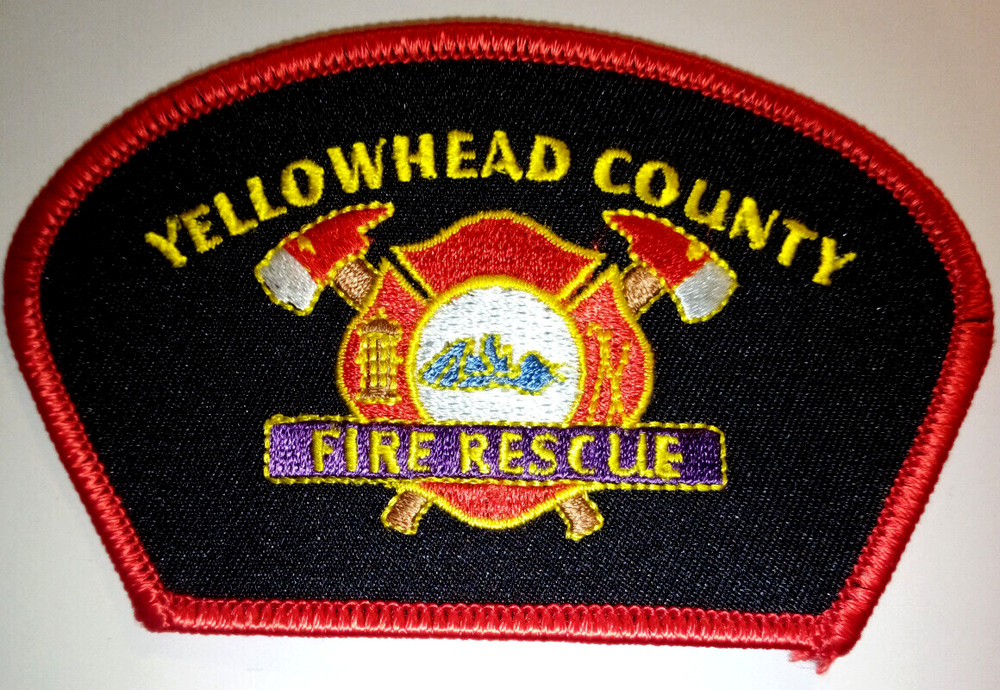 Yellowhead County Fire Rescue Patch Badge Crest