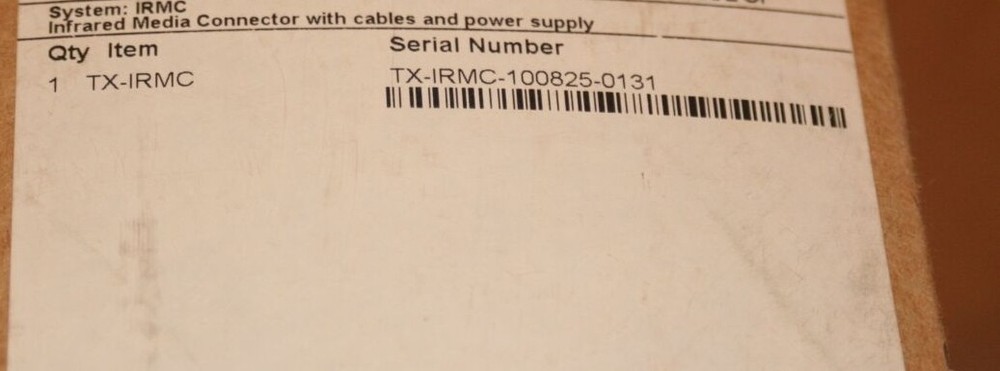 NEW REDMIKE LIGHTSPEED TX-IRMC WIRELESS MICROPHONE TRANSMITTER RECEIVER