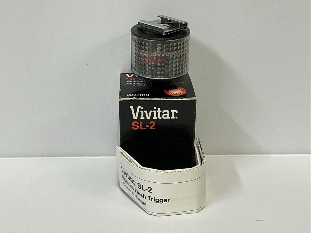 VIVITAR SL-2 REMOTE FLASH TRIGGER untested