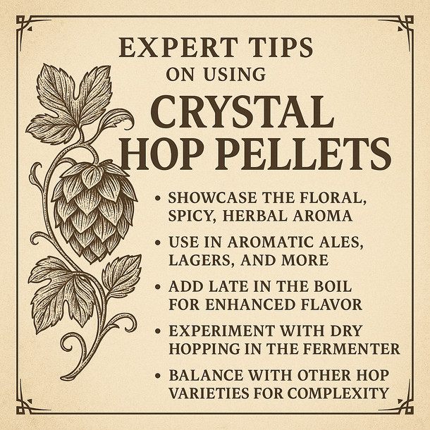 YCH Hops Crystal Hop Pellets 1 lb