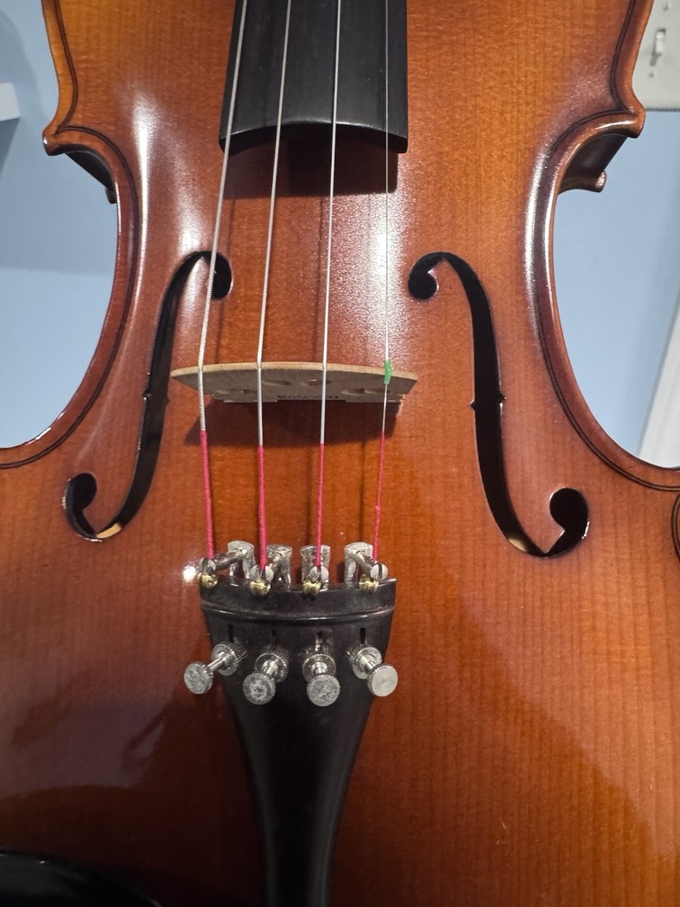 Knilling Bucharest 4/4 Violin With Bow, New Strings And Case