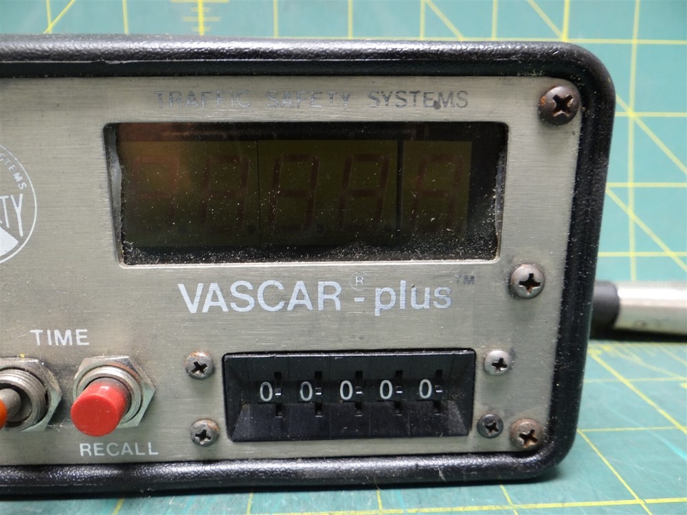 Traffic Safety Systems Vascar Plus Model 1 Display Control Head Unit