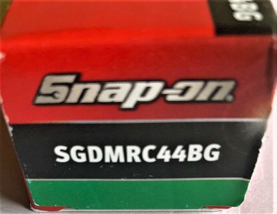 NEW Snap-on GREEN Ratcheting Screwdriver SGDMRC44BG *GREEN SOFT HANDLE* NIB!