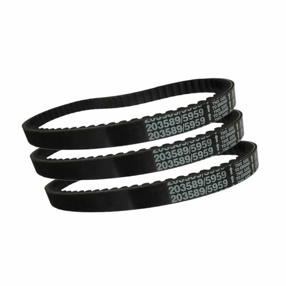 3Pc 30 series go kart cogged torque converter drive belt 203589-3 for comet 5959
