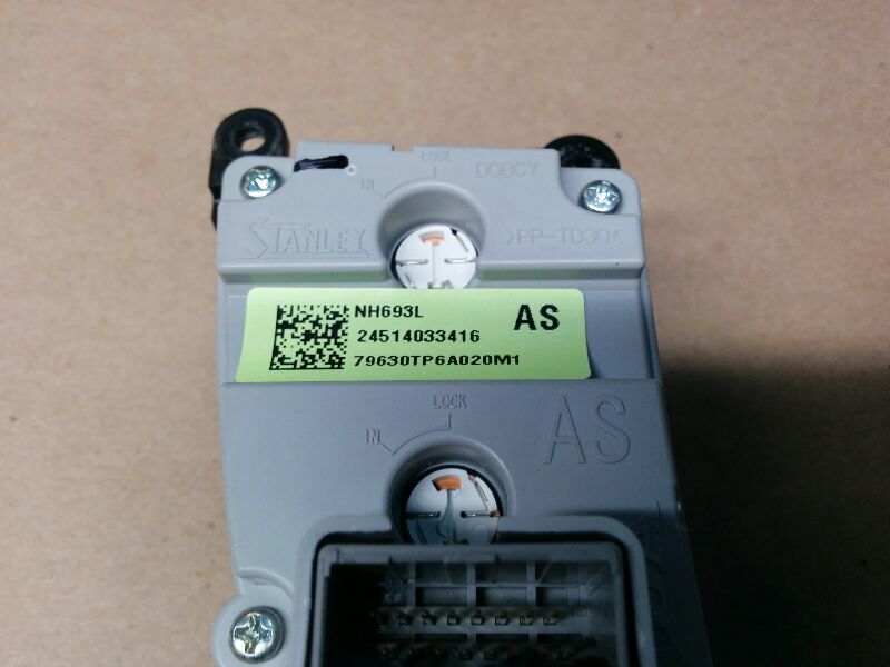 Used A/C Selector Switch fits: 2015 Honda Crosstour automatic Grade A