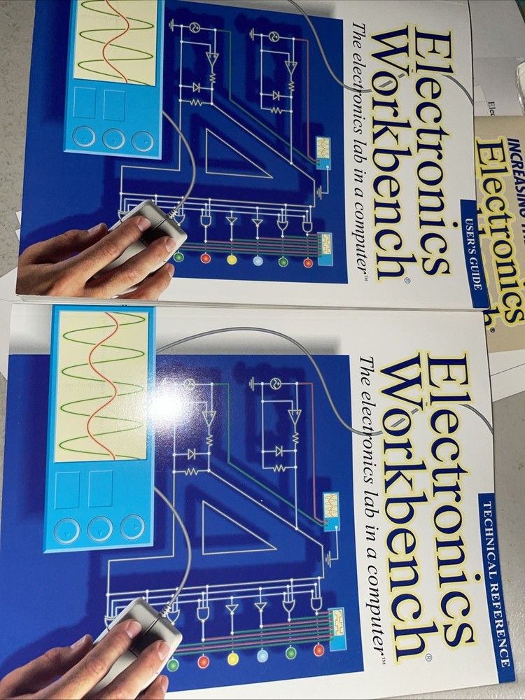Electronics Workbench 4.1c 3.5" Disks Lab Computer Vintage PC Windows Software