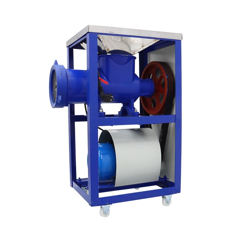 Strong Crusher Machine:Electric Bone Crusher Feed Processer 220V #62