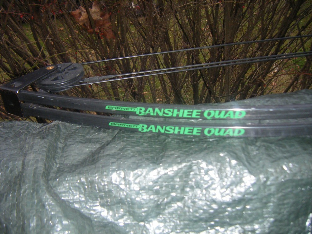 Barnett Banshee Quad Compound Bow 39 Inchs Long Target Hunting Archery Training