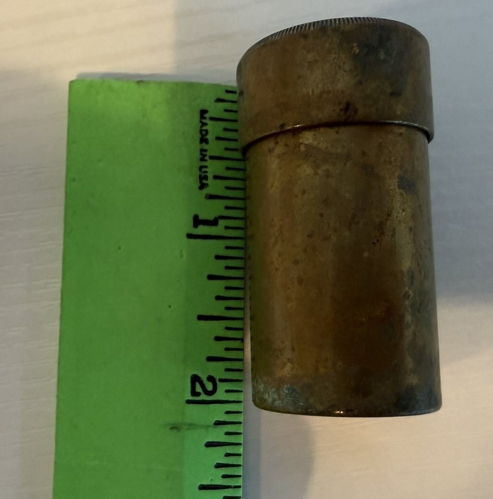 Canister ONLY for E. Leitz Wetzlar No. 3 Microscope Objective