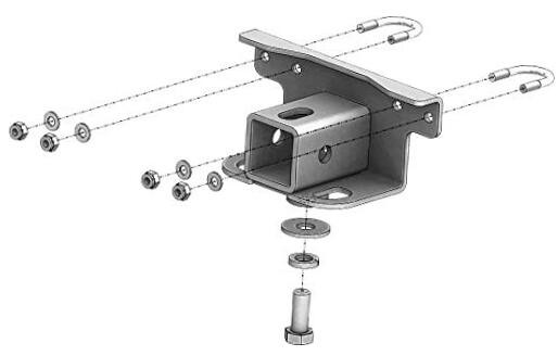 2" ATV Receiver Hitch Rear 101280