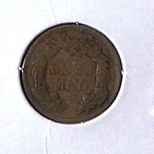 1858 flying eagle cent large letter