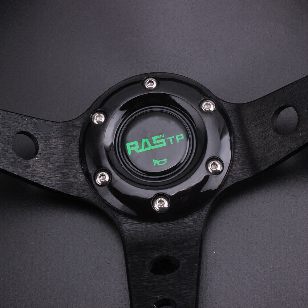14"Steering Wheel+Quick Release+Hub Adapter For Mitsubishi Eclipse Lancer Galant