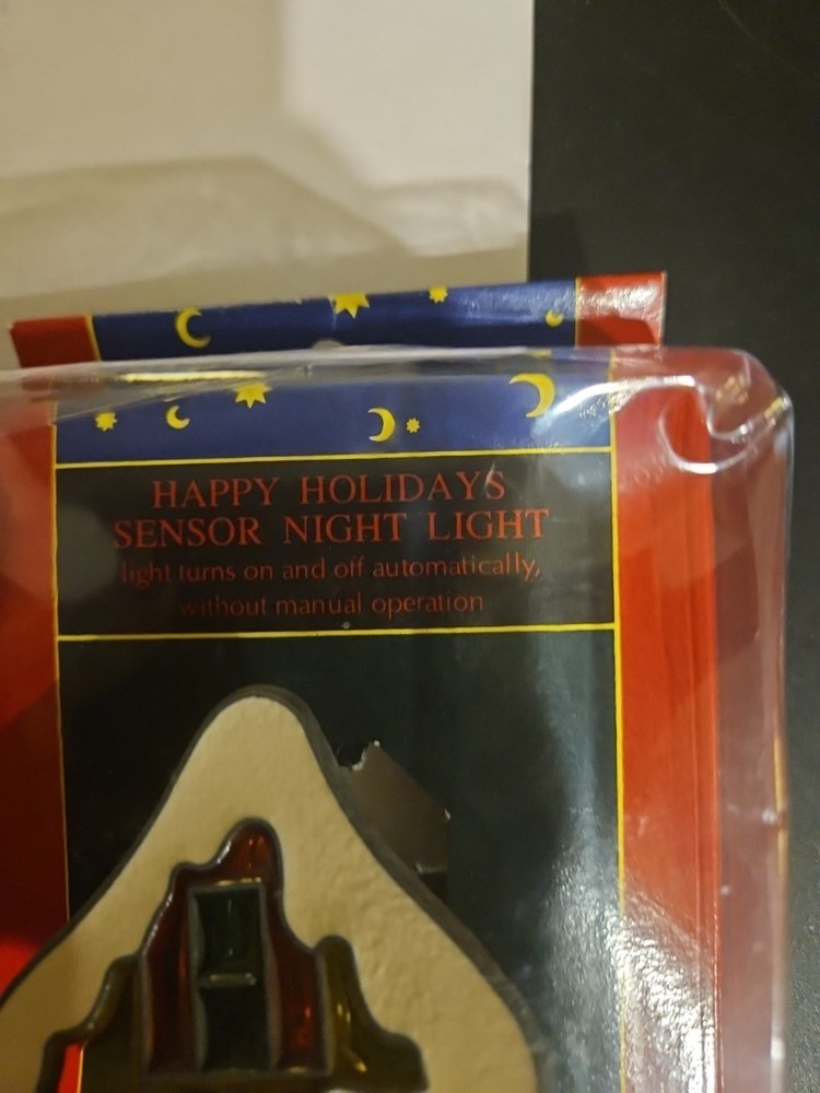Happy Holidays Sensor Night Light