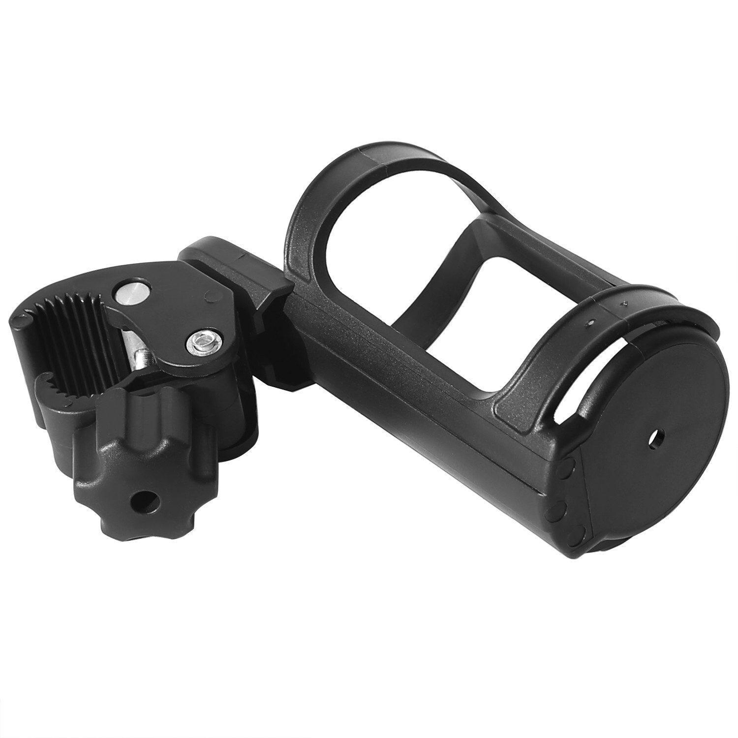 For Wheelchair Walker Rollator Bike Stroller 360° Beverage Cup Holder Universal