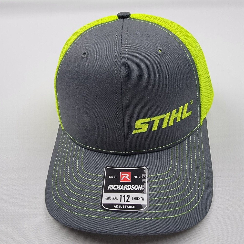 Richardson 112 Stihl Mesh Snapback Embroidered Hat Cap