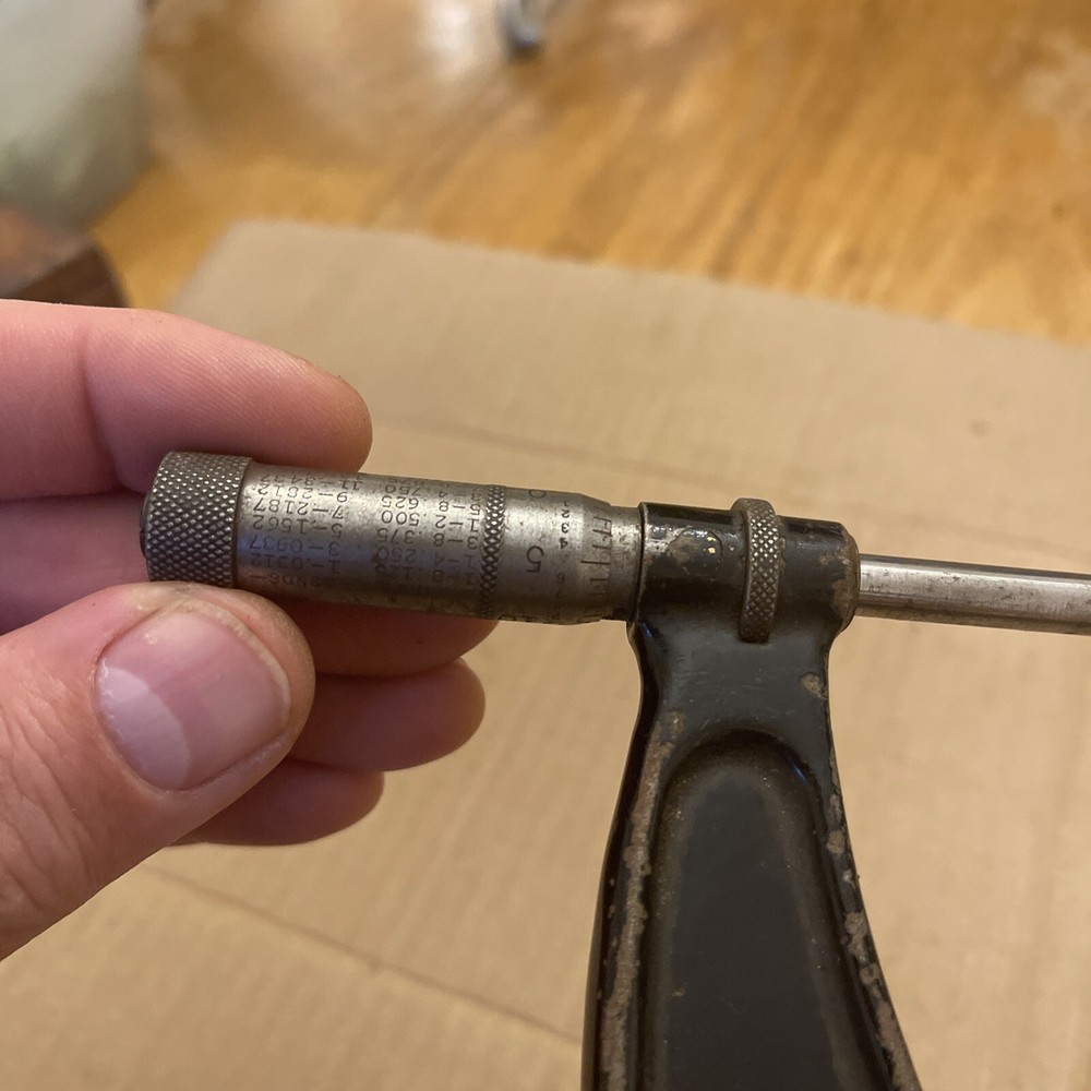 Starrett No.436, 8-9" Outside Micrometer