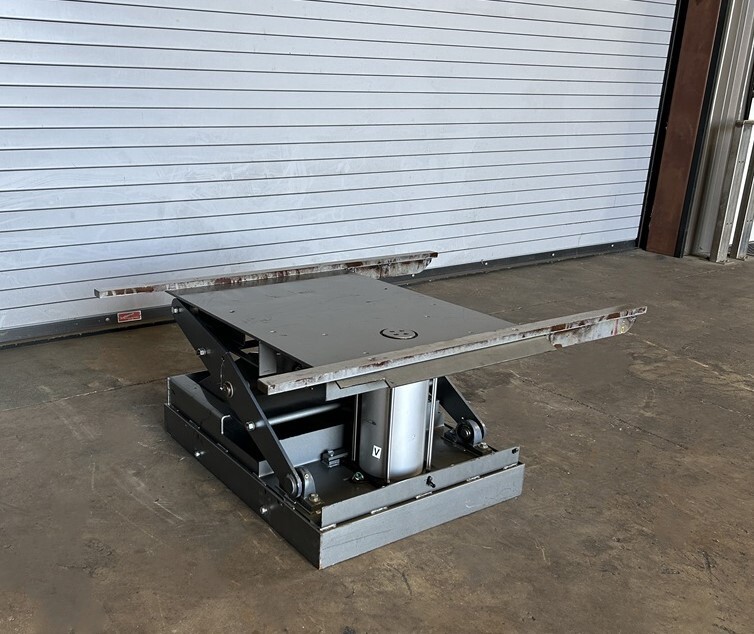 Pallet Scissor Lift Table, Pneumatic