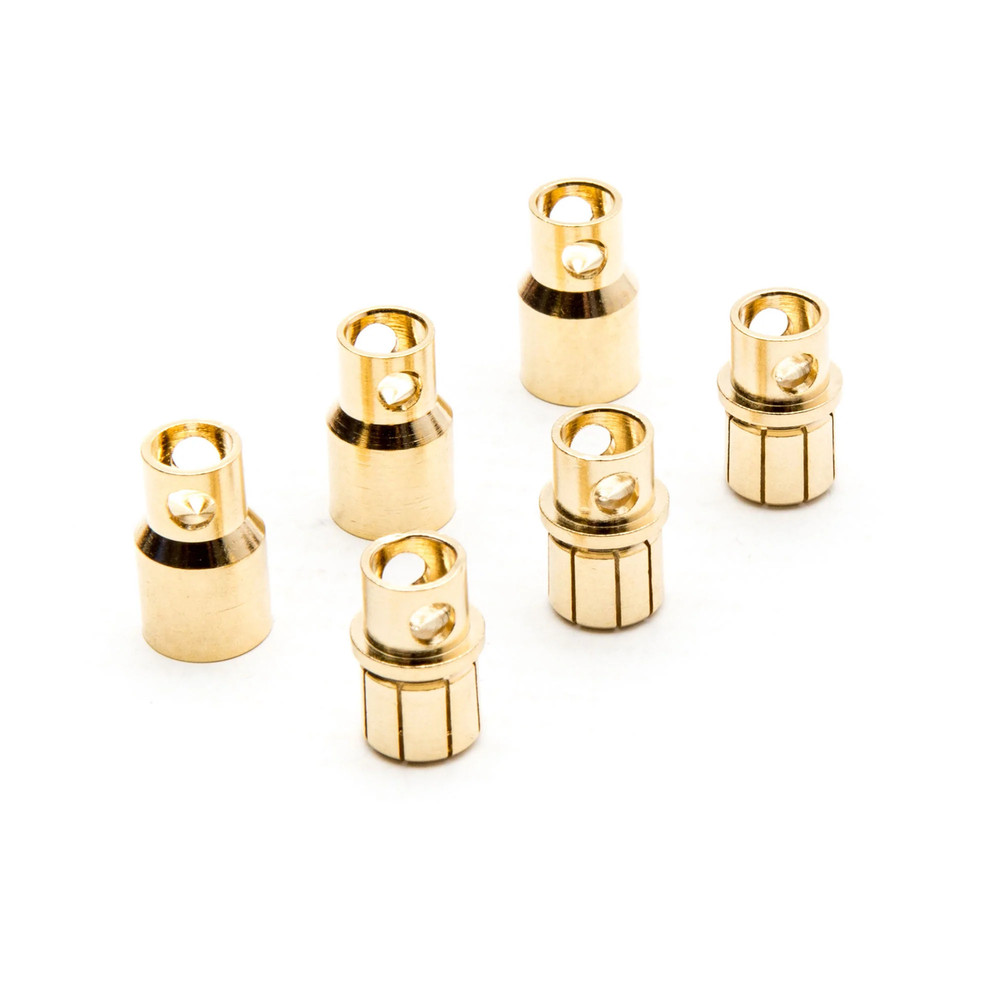 Dynamite DYNC0093 Gold Bullet Connector Set, 8.0mm (3)