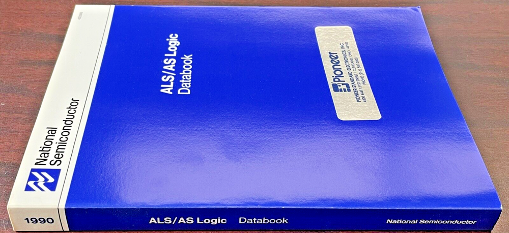 NATIONAL SEMICONDUCTOR 1991 ALS/AS Logic Databook, NICE