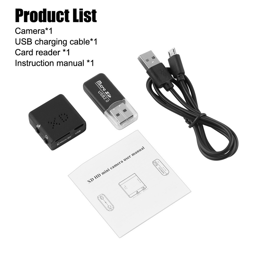 HD 1080P Mini Wireless Camera Home Security*Night Vision IR Cam Motion Detection