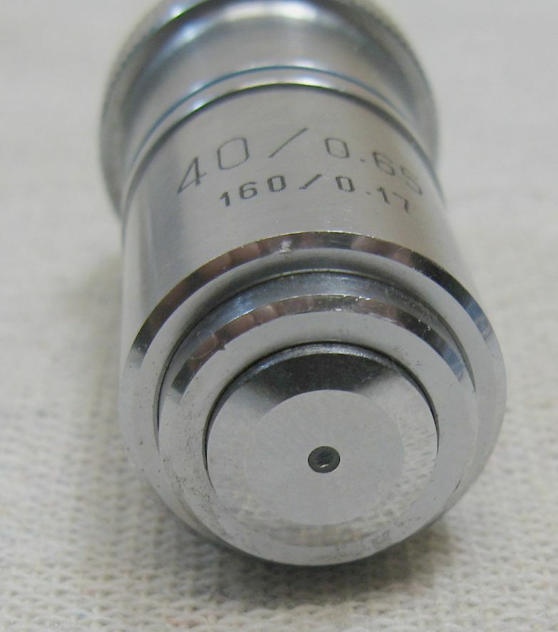 Generic Microscope Objective 40/0.65 160/0.17 Fits One-Sixty ,Student Microscope