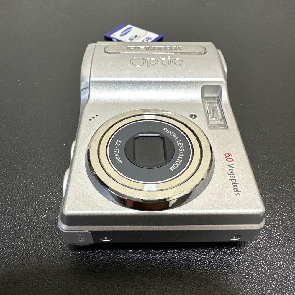 PENTAX Optio M10 Compact Digital Camera with 2GB SD Card Tested Condition