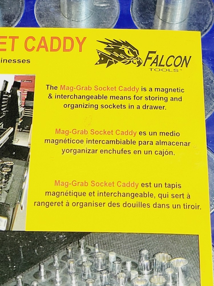 Falcon Tools Mag-Grab Socket Caddy