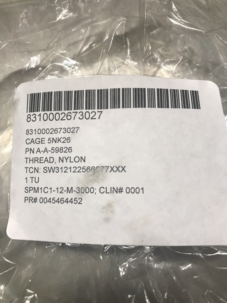 Thread Nylon Olive Green 1/2 Pound Spool USGI