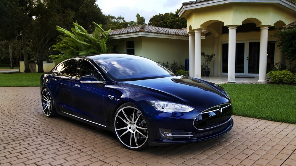 TESLA LOWERING LINKS KIT - MODEL S (PREMIUM FULLY ADJUSTABLE LINKS) MODULE