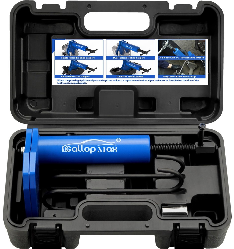 GallopMax Multi Piston Brake Caliper Compression Tool Press...