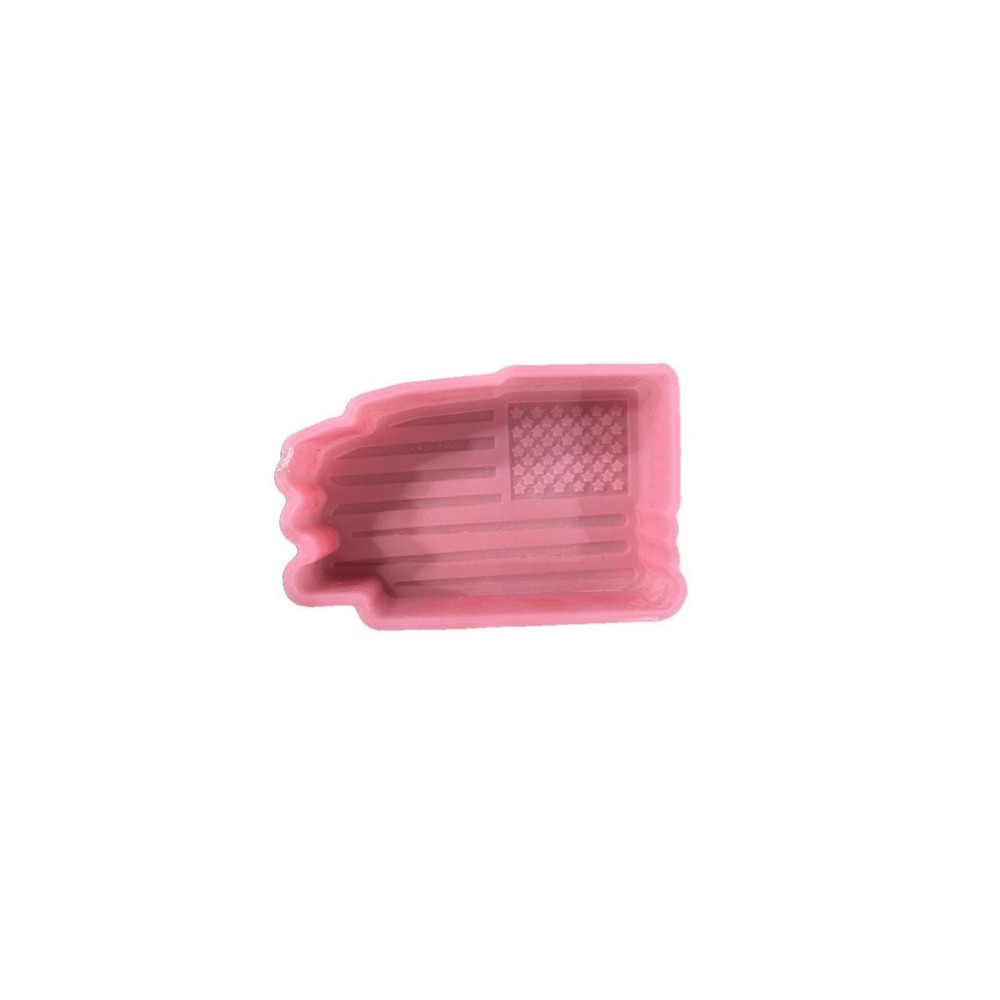 Flowy American Flag Silicon Mold For Freshies
