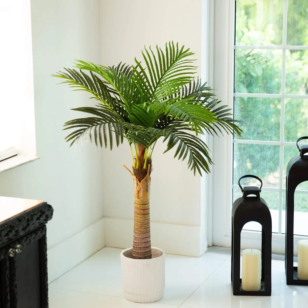 4’ Artificial Coconut Palm Tree. Retail $132
