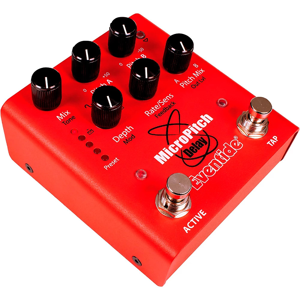 Eventide MicroPitch Delay Effects Pedal Red