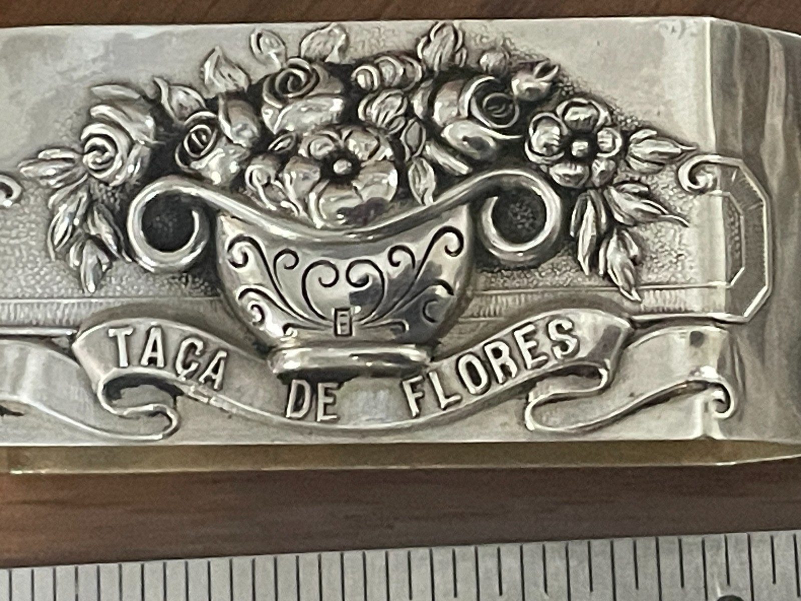 Pair 800 Silver Napkin Rings 26 g